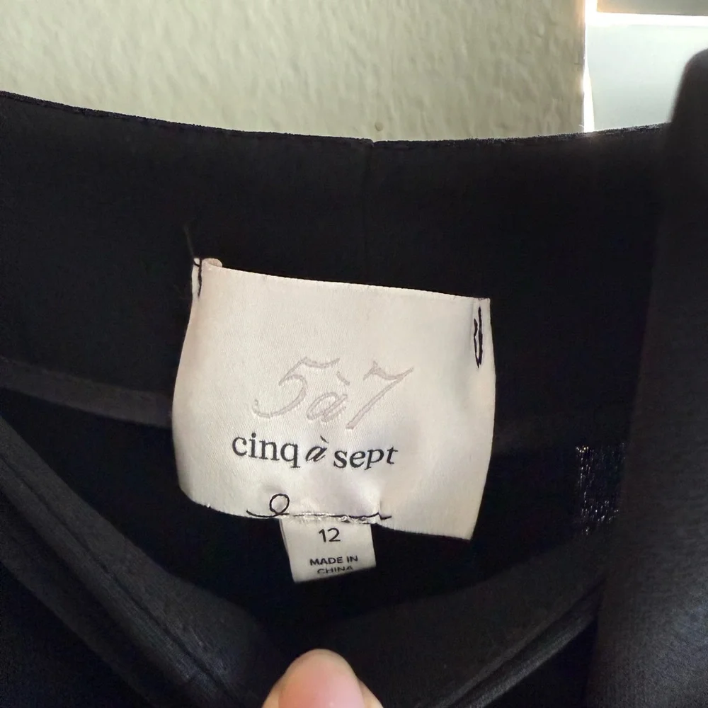 Cinq a Sept Connie Pants Size 12 - Picture 5 of 7